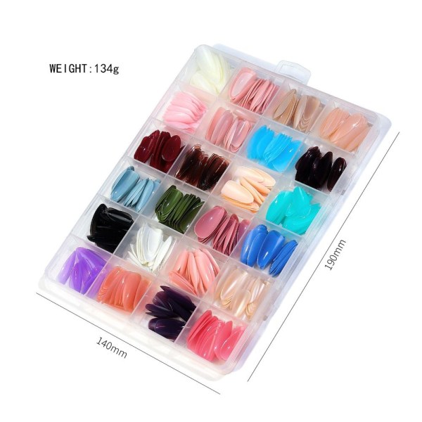 576stk Fake Nails Long SET04 SET04