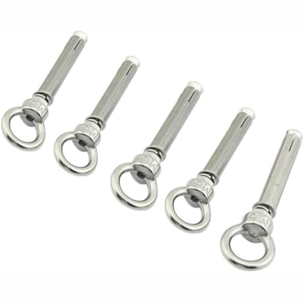 5 stk ekspansionsanker øjebolt ring løftebefæstelse 5 stk 5 stk 5Pcs