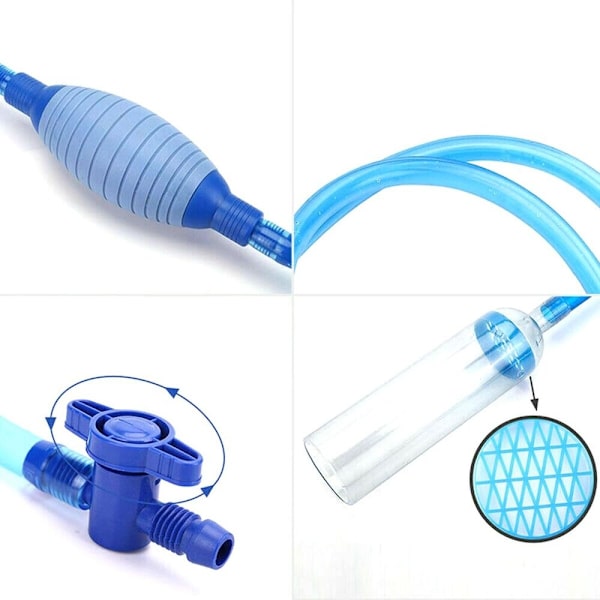 Fish Tank Filter Dammsugare Sand Cleaner