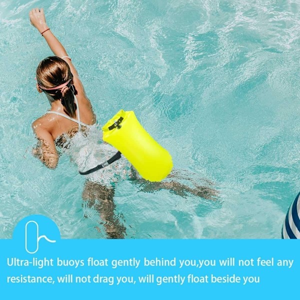 Swim Boy Air Dry Bag Open Water Swim VIHREÄ Green