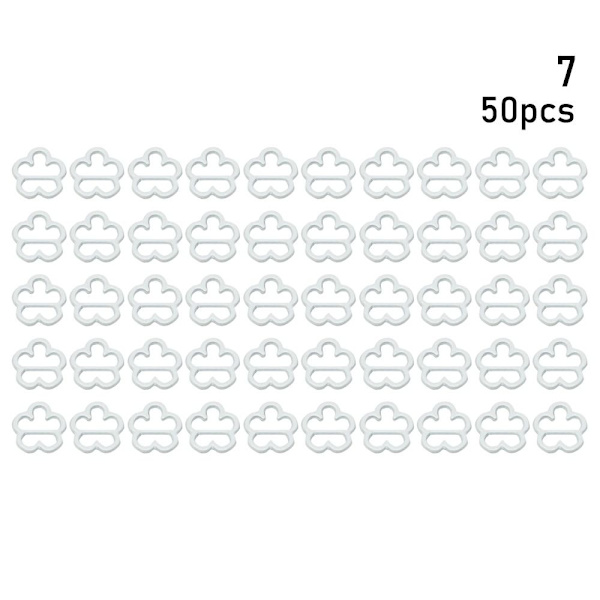 50 st Tri-glide bältesspännen Dockväskor Spänne 7 7 7
