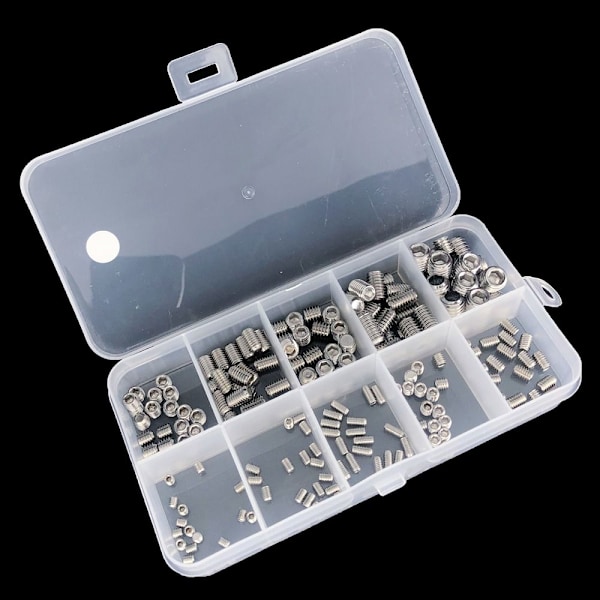 200 kpl / 300 kpl kuusiokoloinen ruuvi, pultti 300 kpl 300 kpl 300pcs