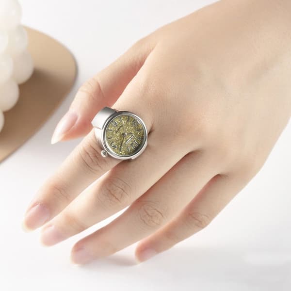 Digitalt Parur Ring Ring Ur RØD Red