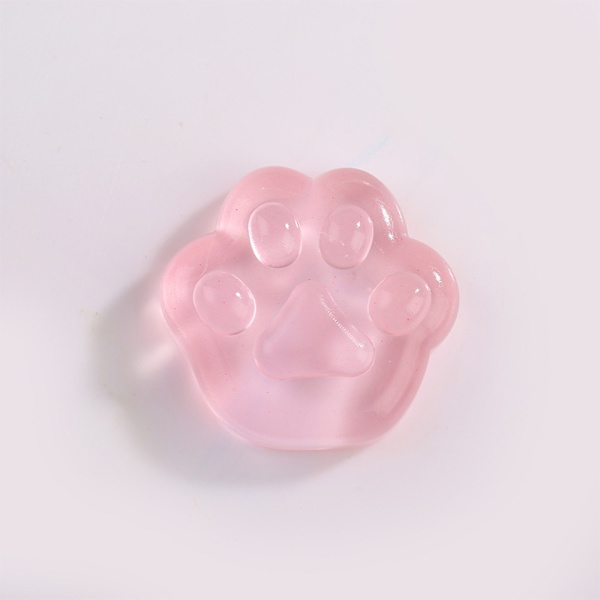 10 stk Isblokk Stressball Leketøy Dekompresjon Isbit ROSA KATT Pink Cat Paw