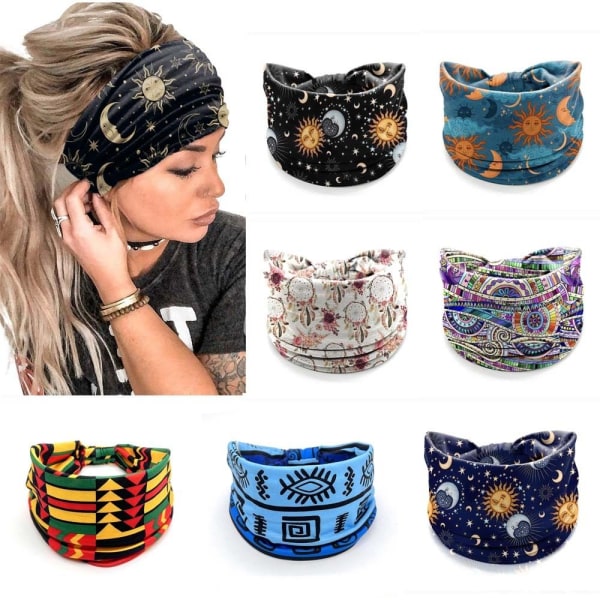 Breda pannband Turban 8 8 8