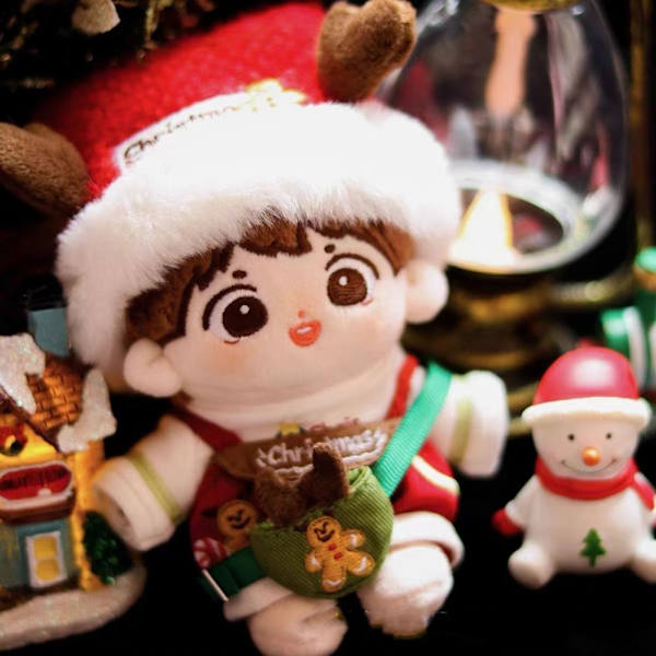 Doll Christmas Clothes T-paita-housut 1 1 1
