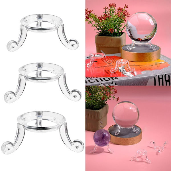 Krystalkuglebase glaskugleholder M M