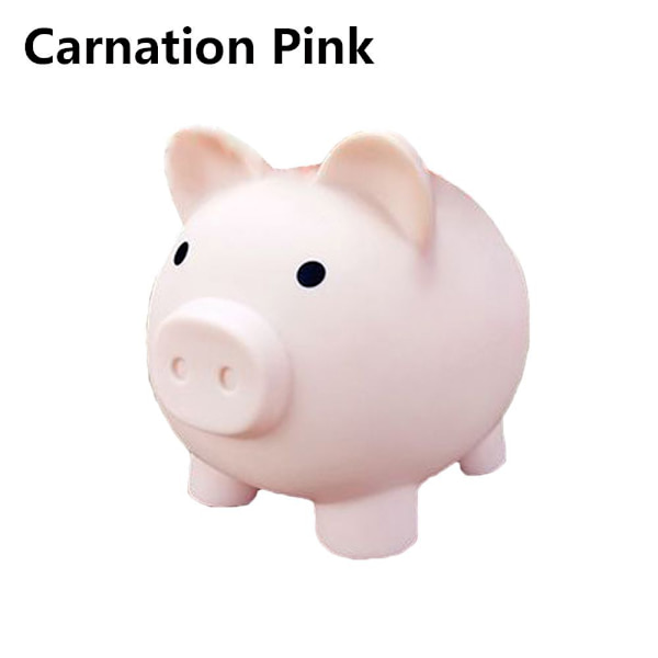 Sparkassa Sparburk Grisformad Piggy Cash Bank carnation pink 8x10x9.4cm