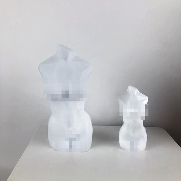 3D Body Silikonform Lyseform 02 02 02
