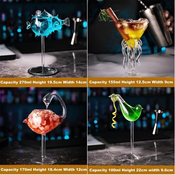 Tornfiskformet glasskopp 02 02 02