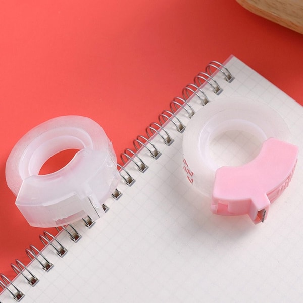 2 STK Tape Cutter Tape Dispenser HVIT white