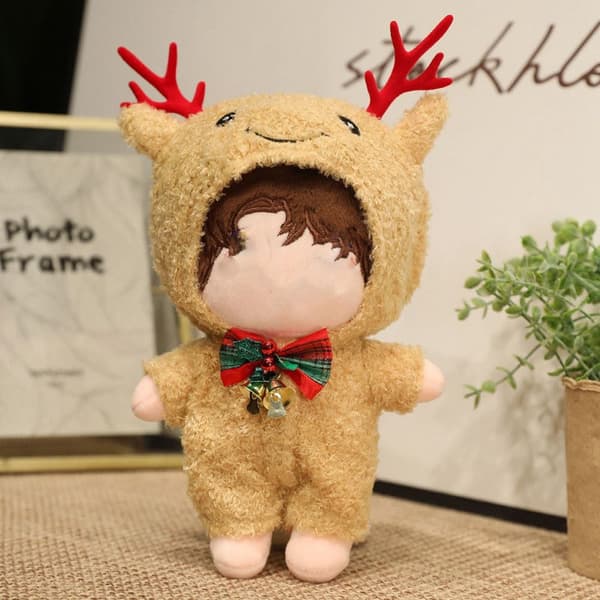 20 cm dukketøj mini sweatervest 3 3 3
