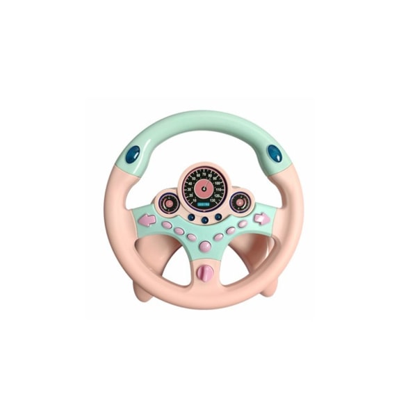 Sähköinen simulaatio ohjauspyörän lelu PINK pink