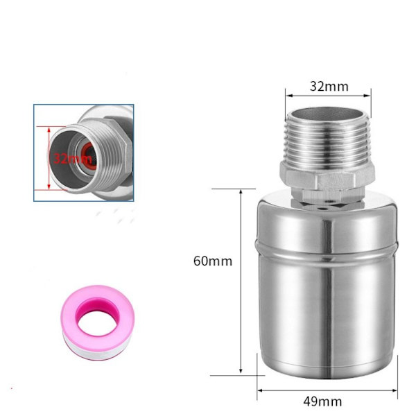 Automatisk vandstandsregulator svømmerventil F F F