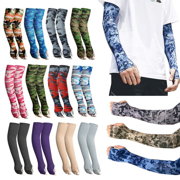 Arm Sleeves Arm Cover VIT White