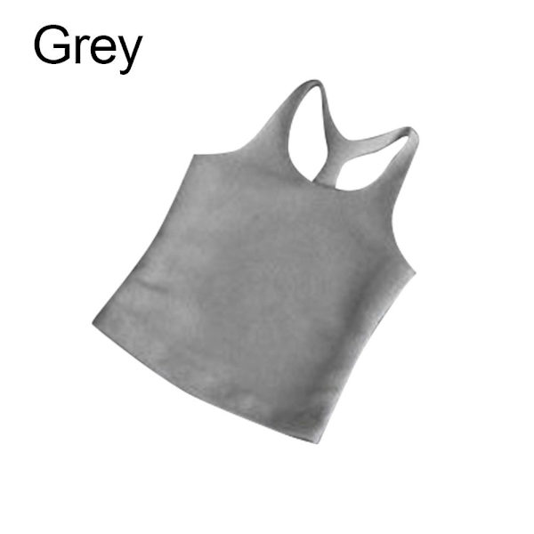 Mini Tank Tops Doll Cotton T-paita HARMAA Grey