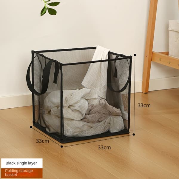 Laundry Hamper Bag Mesh Basket Laundry Basket