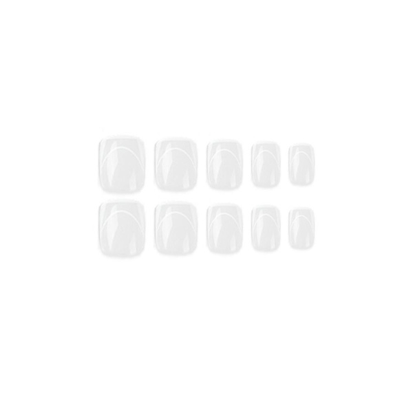 24stk False Nails Short Square JP2485 JP2485