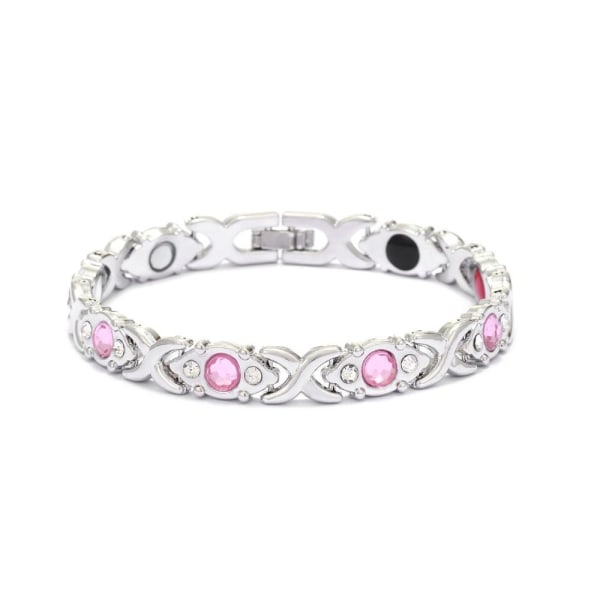 Magneettiset rannerenkaat Menopause Reliving Rannekoru HOPEAA JA KULLAA Silver and Gold