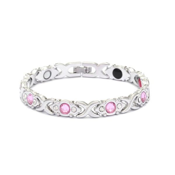 Magneettiset rannerenkaat Menopause Reliving Rannekoru SILVER Silver