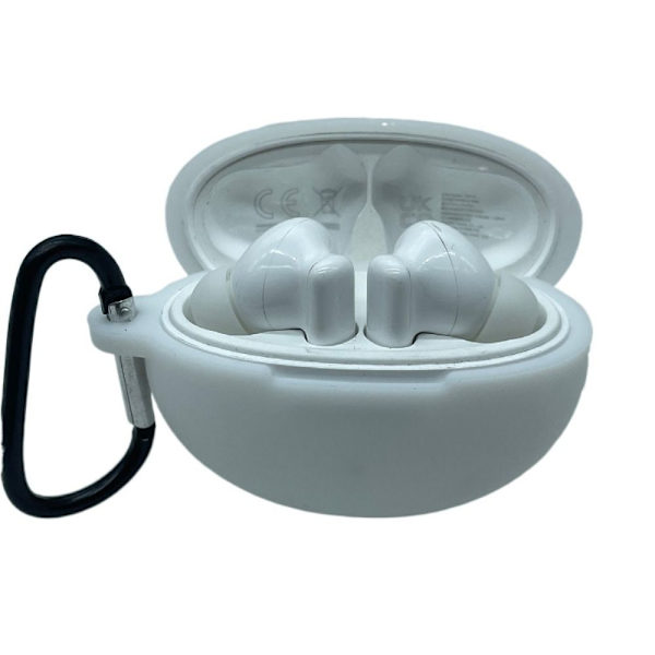 3kpl kuulokkeiden cover , silikoni pehmeä kumikuori VALKOINEN White 3 Pcs-3 Pcs