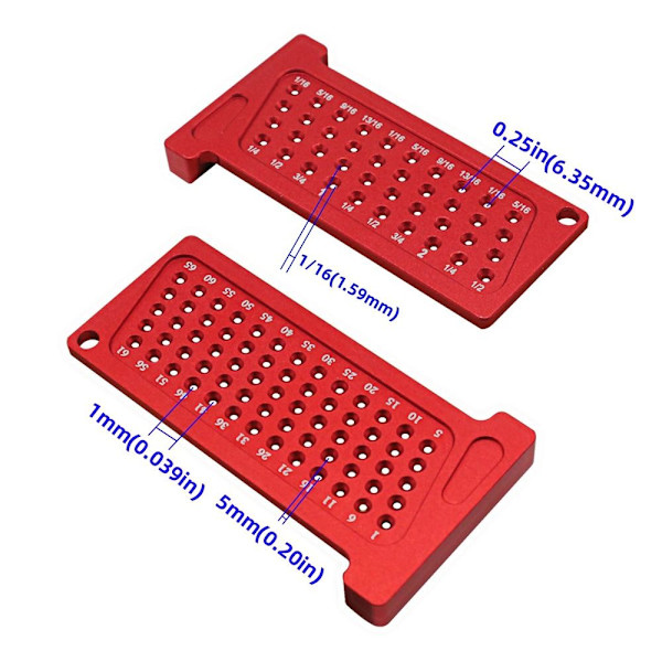 T Type Lineal Indskrivende Lineal METRIC METRIC Metric
