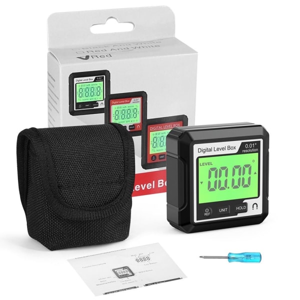 Digital Level Inclinometer SORT Black