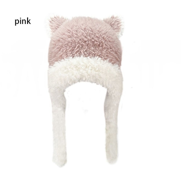 Plysj bøttehatt Cold Hat ROSA ROSA pink