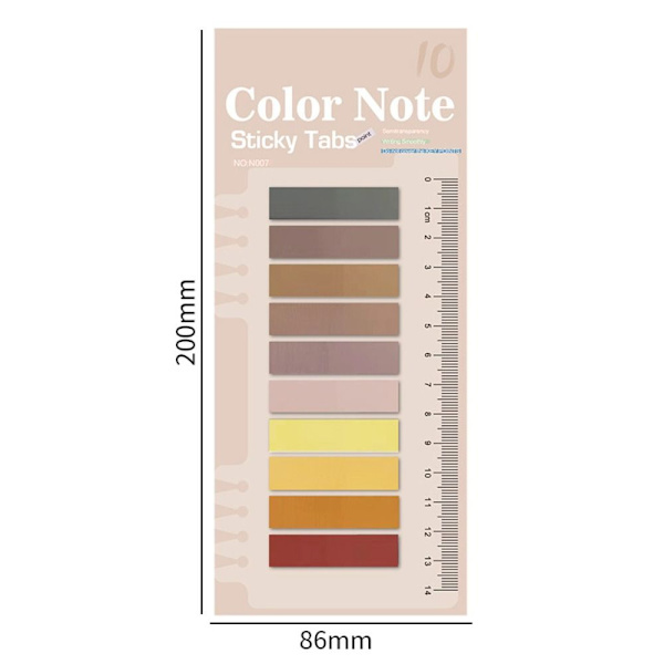 3-pak Sticky Notes Memo Pad Tabs 2 2 2
