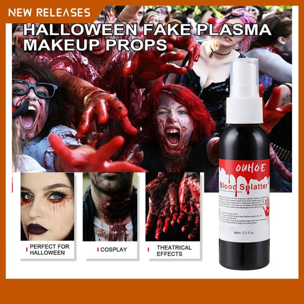Blodspray Halloween Plasma Vampire Blood Bag