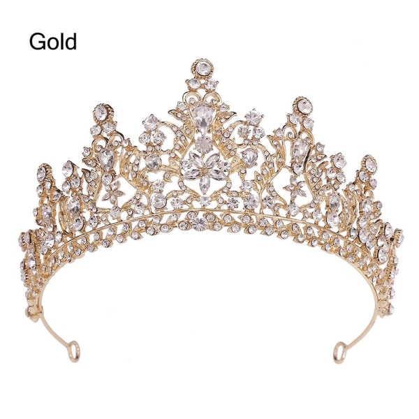 Crystal Crowns Crystal Tiaras GOLD Gold