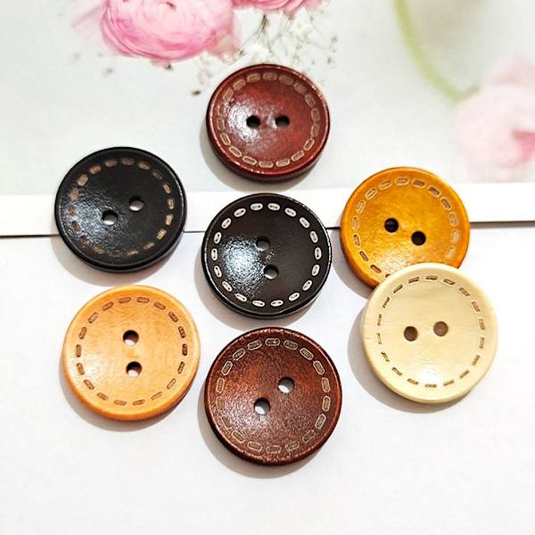 50st Barnkläder Knappar Dekorationsknappar 50PCS-E 50PCS-E 50pcs-E