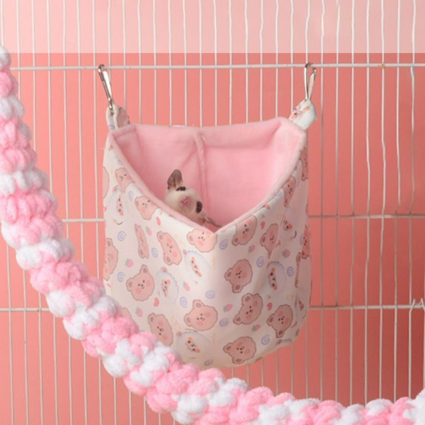 Hamster Hammock Marsun makuupussi PINK Pink