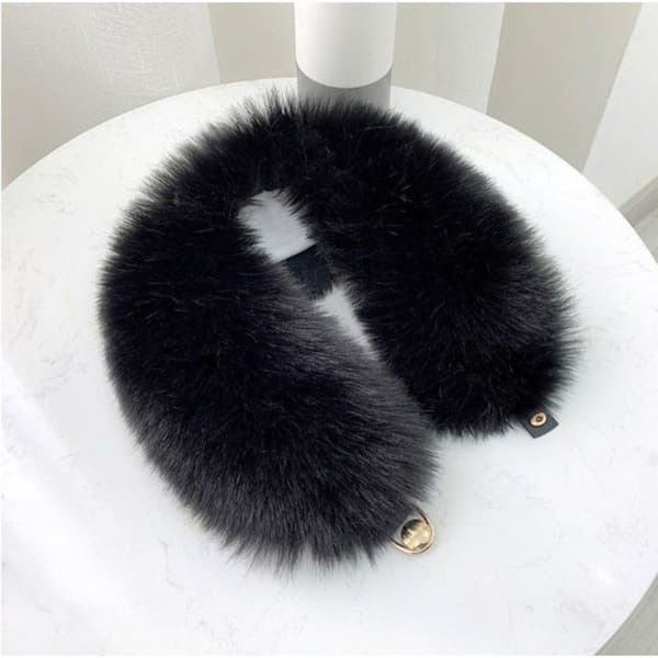 Vinter imitert pelssjal wrap-skjerf 05 05 05