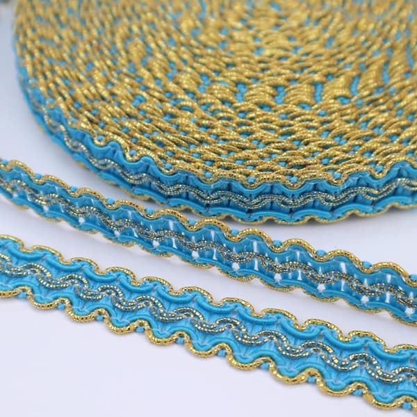 Blondekant Braid Trim Guld Trim