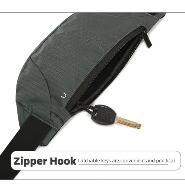 Taljetaske Fanny Pack SORT black