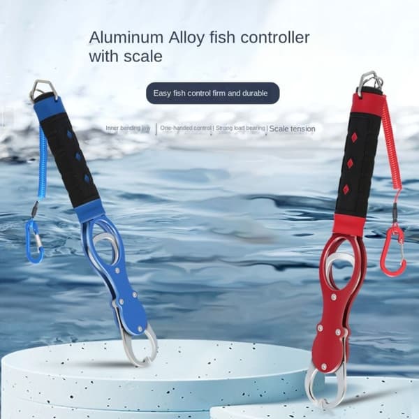 Heavy Duty Fish Lip Gripper Fish Controller SININEN blue