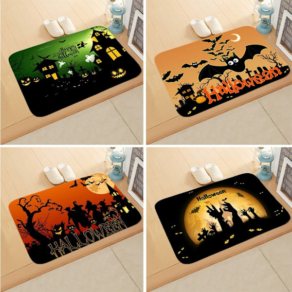Halloween dørmatte gresskar dørmatte STYLE 2 STYLE 2 Style 2