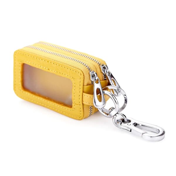 Bilnøgletasker Nøgleringholder GUL Yellow