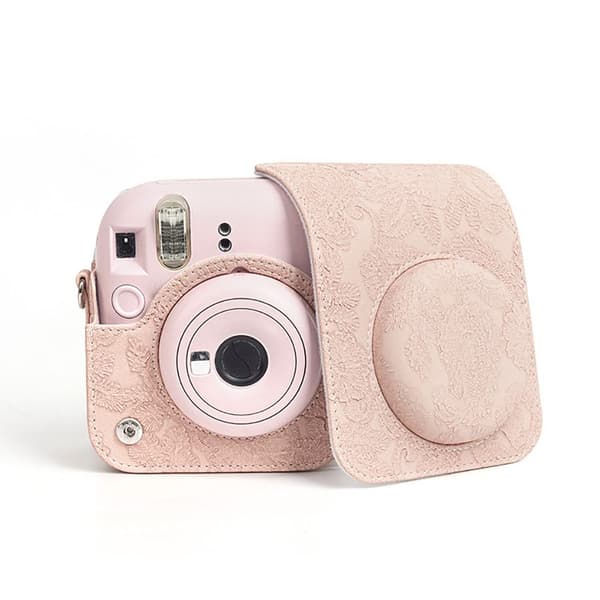 Instant Camera Case Oppbevaringsveske HVIT White