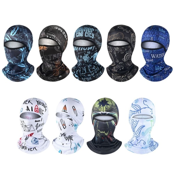 Full Face Cap Pyöräily Balaclava 9 9