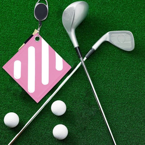 Golfpallon puhdistuspyyhe PINK Pink