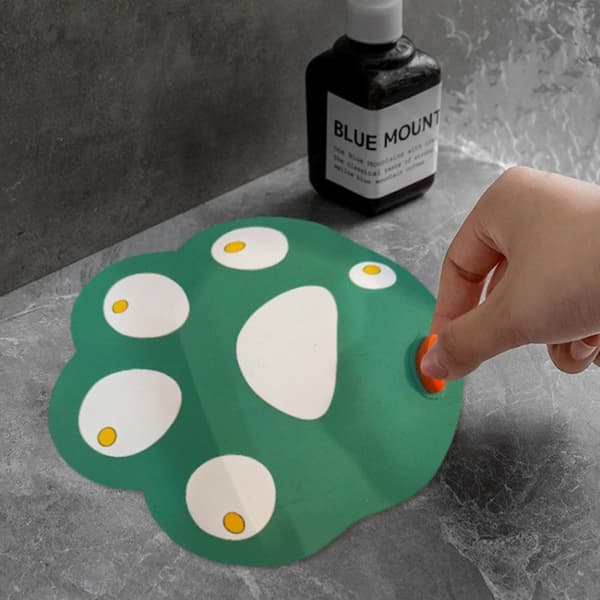Gulvafløbsdæksel Kloak lugtfjerner BLÅ Blue