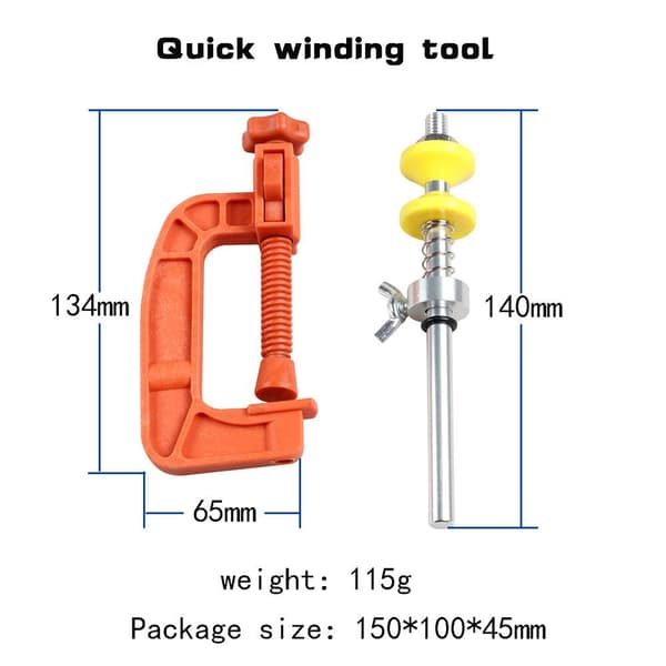 Line Winder SORT SORT Black