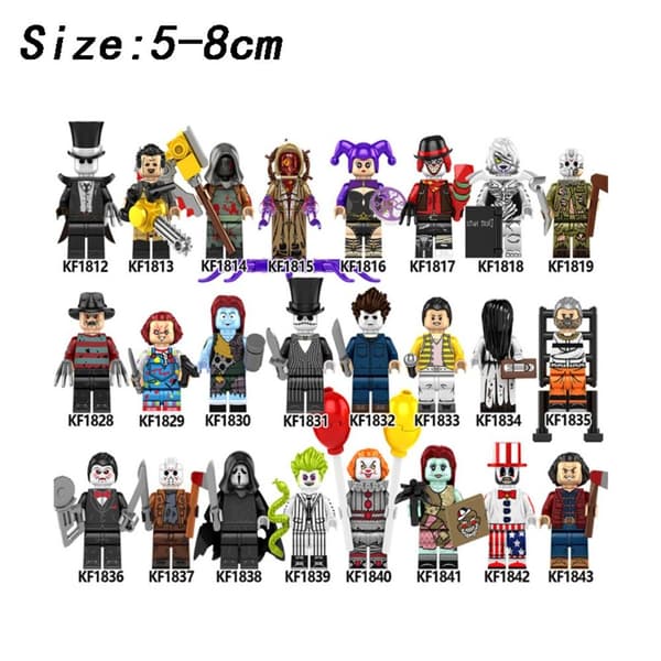 3 kpl Minecraf Minifigures Marvel -sarjan figuurit 2 2