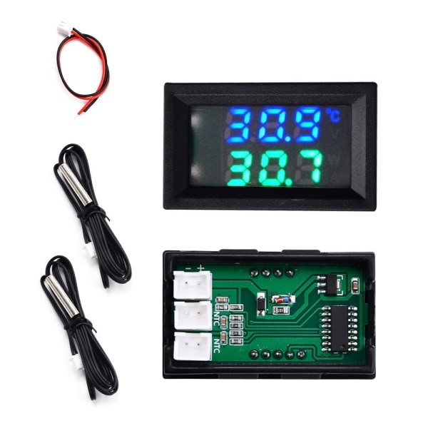 Digital DC Single Voltmeter Termometer ROD PROBE3 3 Rod Probe3