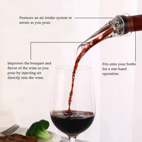 Magic Wine Karaff pipe Stopper Vinflaska kran