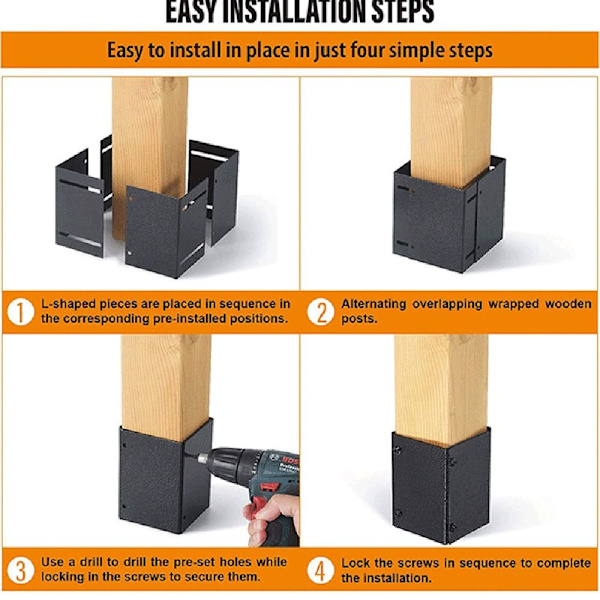 Post Protector Mailbox Protector 1ST 1ST 1pcs