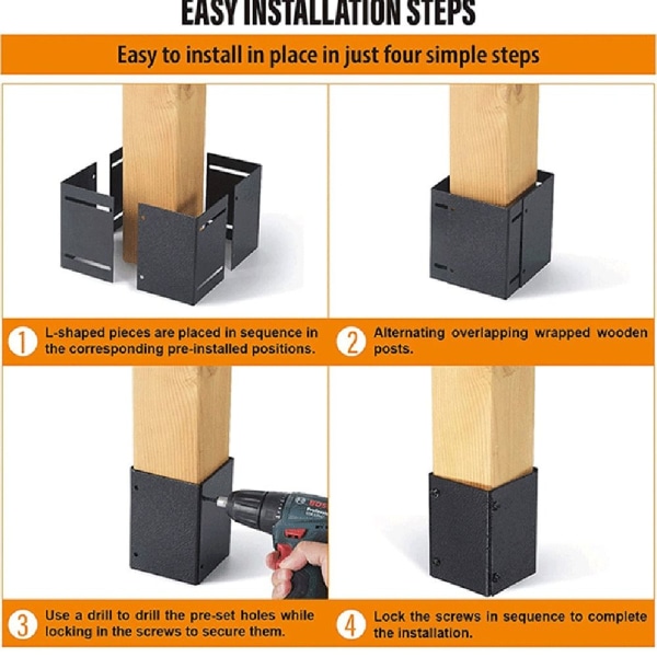 Post Protector Mailbox Protector 2kpl 2kpl 2pcs