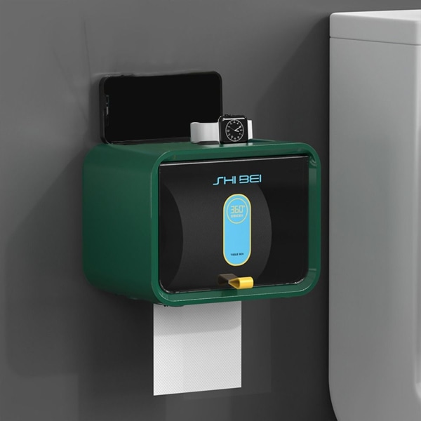 Toalettpapirholder Oppbevaringsstativ GRØNN ENKELLAGS ENKELLAG Green Single Layer-Single Layer